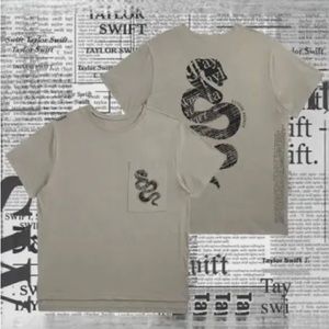 Taylor Swift Reputation snake pocket t shirt